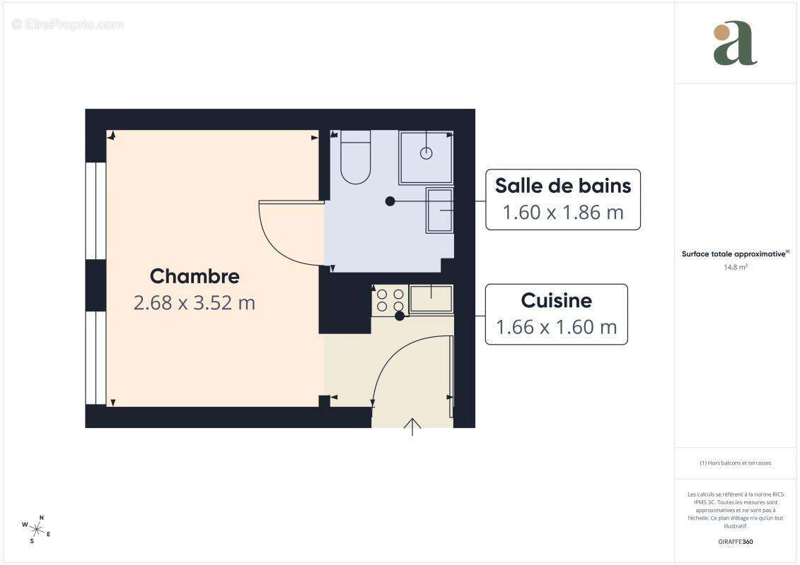Appartement à PARIS-3E