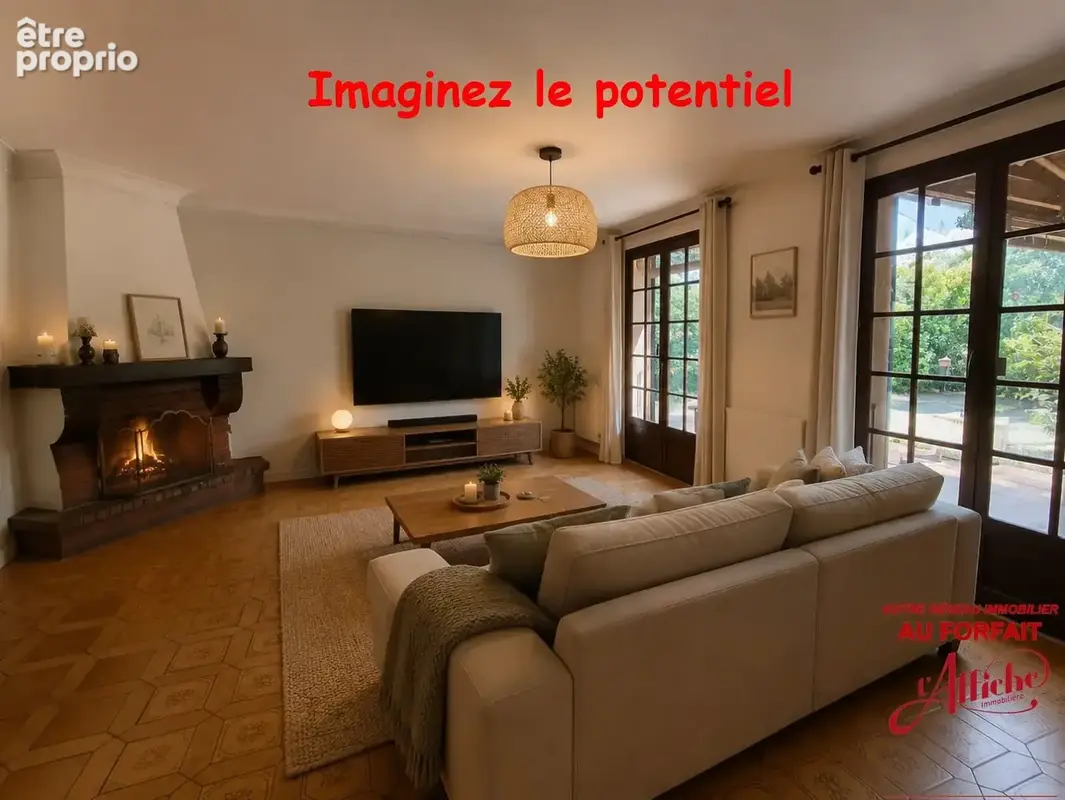 Maison T4 de 102 m² sur un beau terrain de plus de 1 900 m² - photo 8