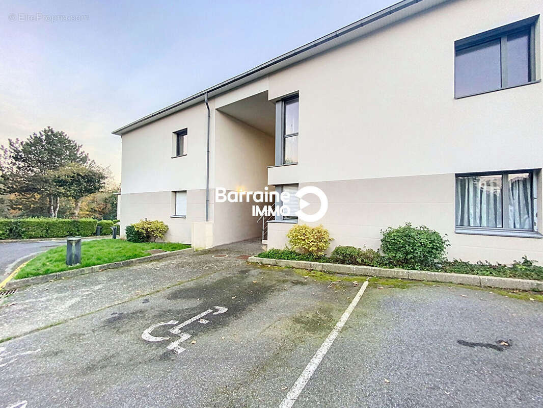 Exclusivite a vendre brest saint marc appartement t2 44 m² avec jardin - residence recente parking securise terrasse de 12 m² ja - photo 11