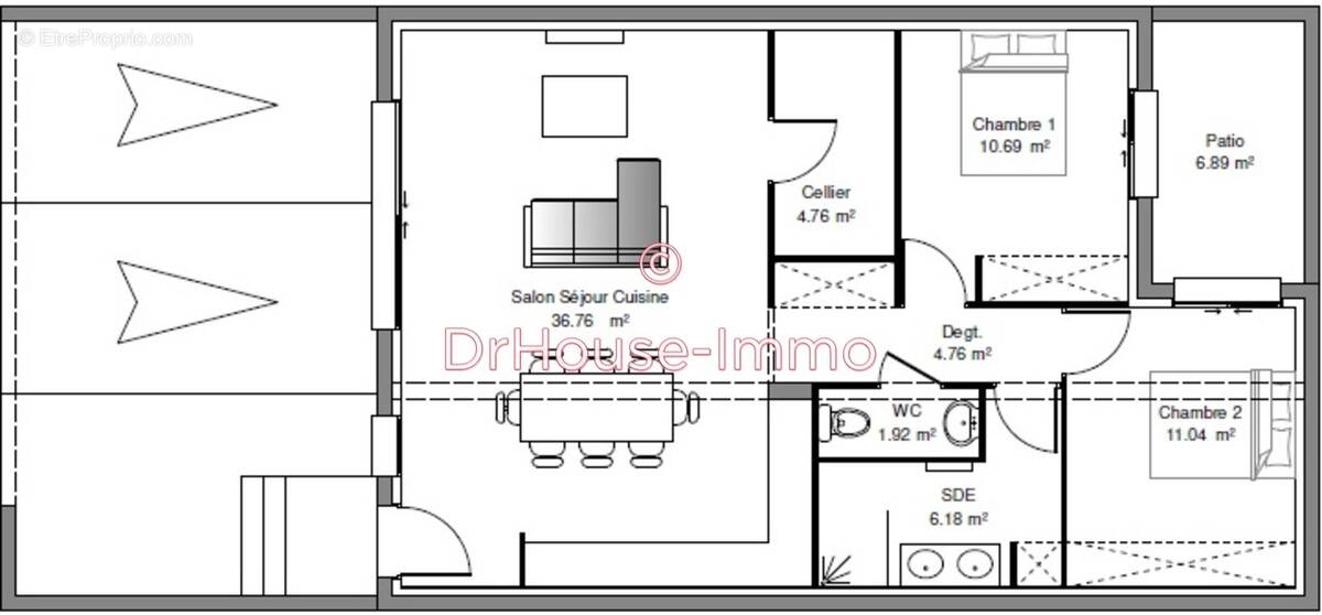 Terrain à SAINT-ESTEVE