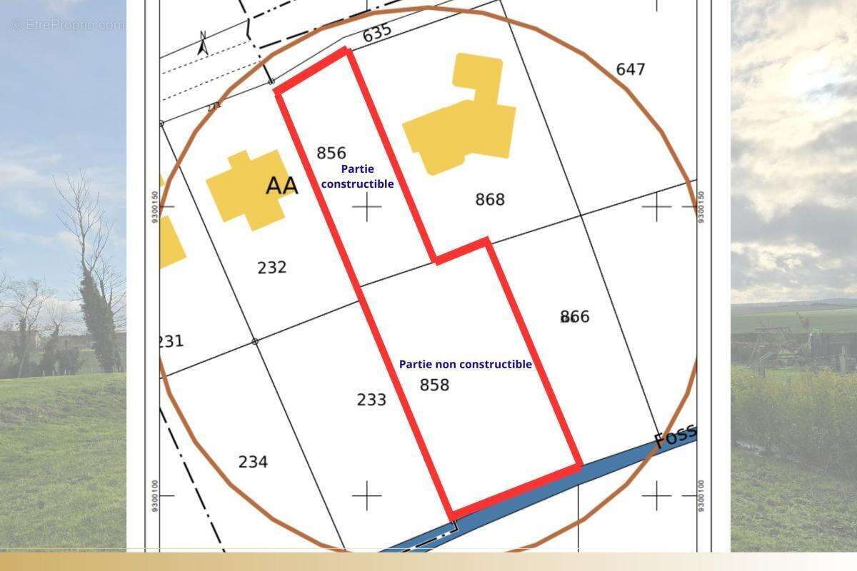 Terrain à SAINT-TRICAT