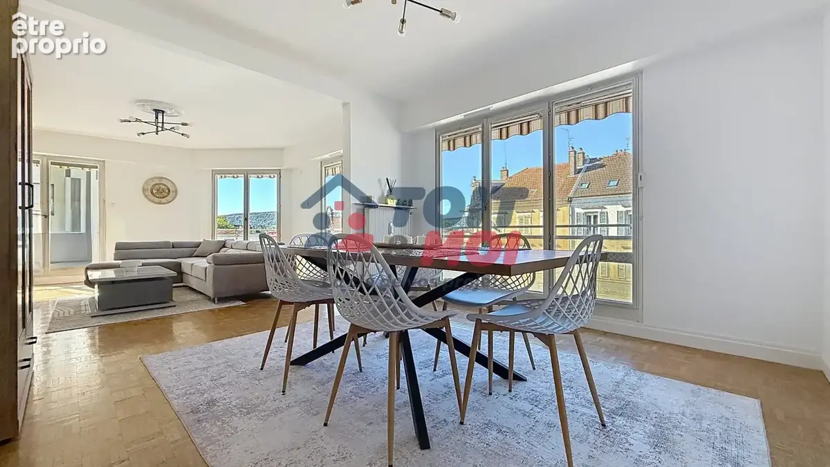 Appartement T4 de 87 m2 entièrement rénové   Double séjour   Balcon - photo 4