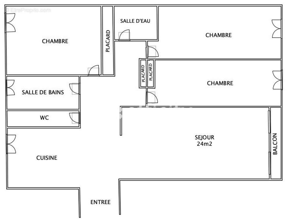 Appartement à SAINT-MAURICE