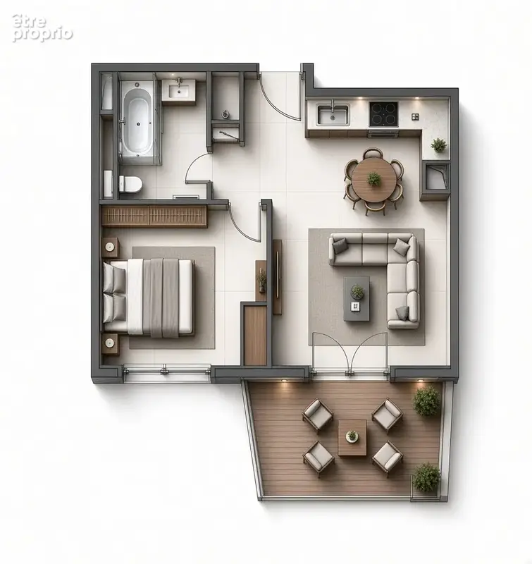 Appartement 2 pièces 41 m² à vendre à Annecy (74000) - photo 3