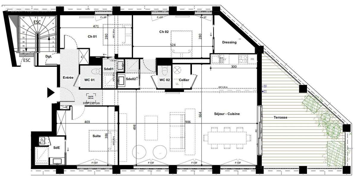 Appartement à BORDEAUX