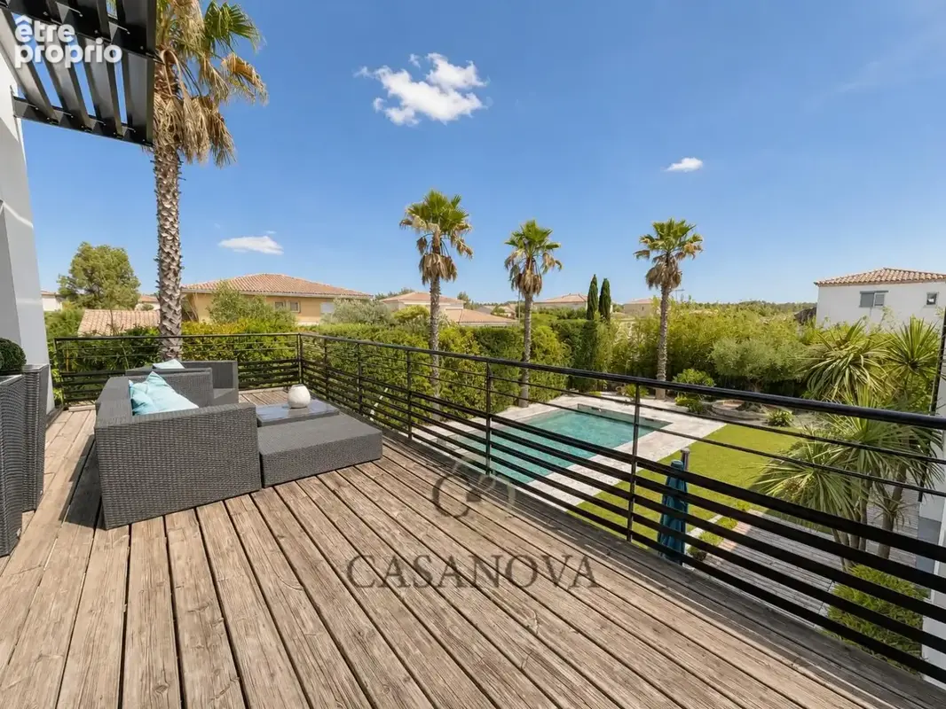 Maison familiale de 266 m² avec piscine et terrain de 1 000 m² à Montarnaud - photo 16