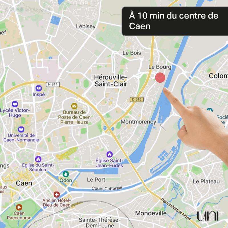 Maison à HEROUVILLE-SAINT-CLAIR