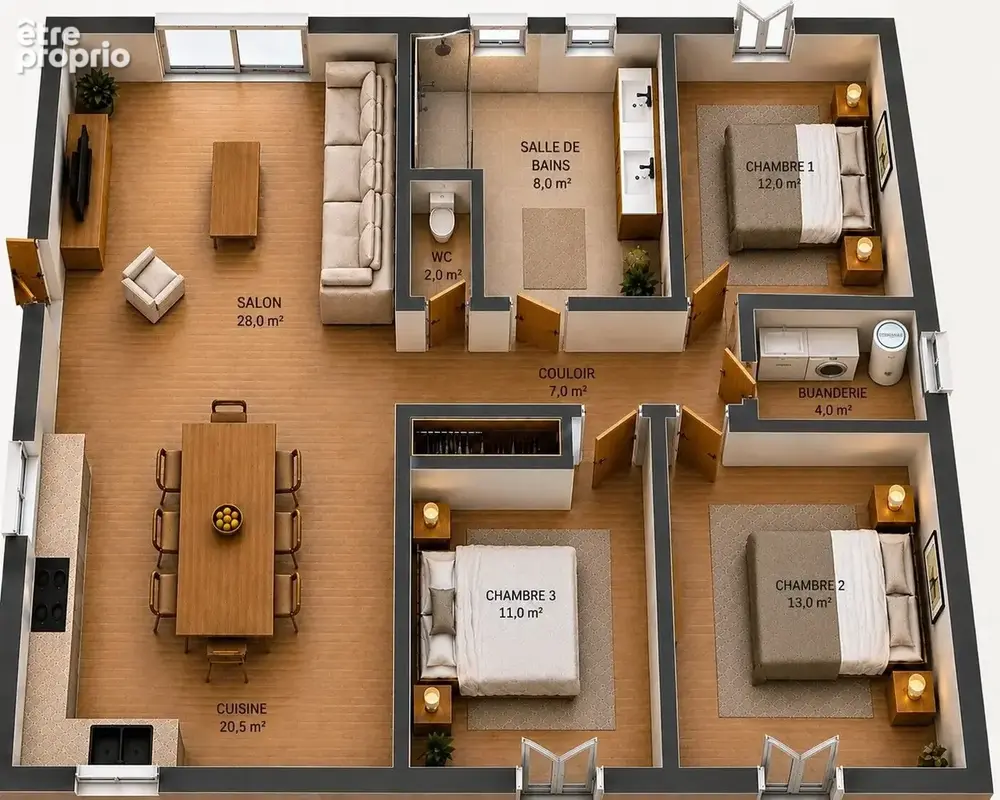 Terrain 985 m² à vendre à Peri (20167) - photo 4