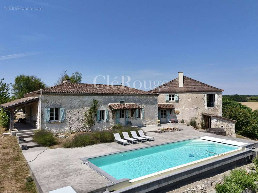 Proche d'Eymet – Ancien domaine du XVe siècle avec maison d'amis, piscine à débordement et près de 4 hectares - photo 40