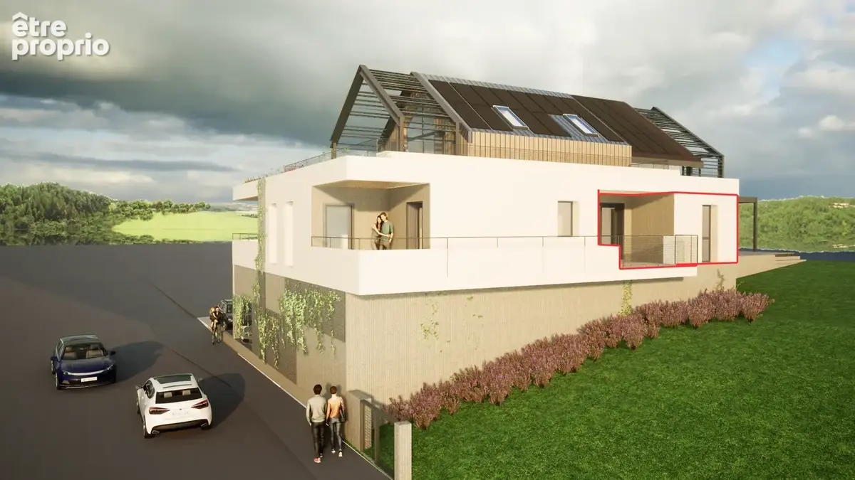MOUXY - VEFA T2 45,65m2 avec terrasse - résidence neuve - photo 6