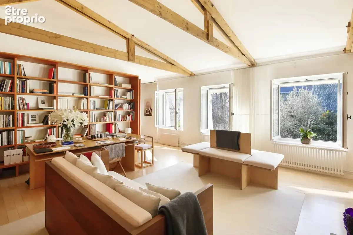 Un penthouse d’esthète dans un hôtel particulier sur jardin - photo 4