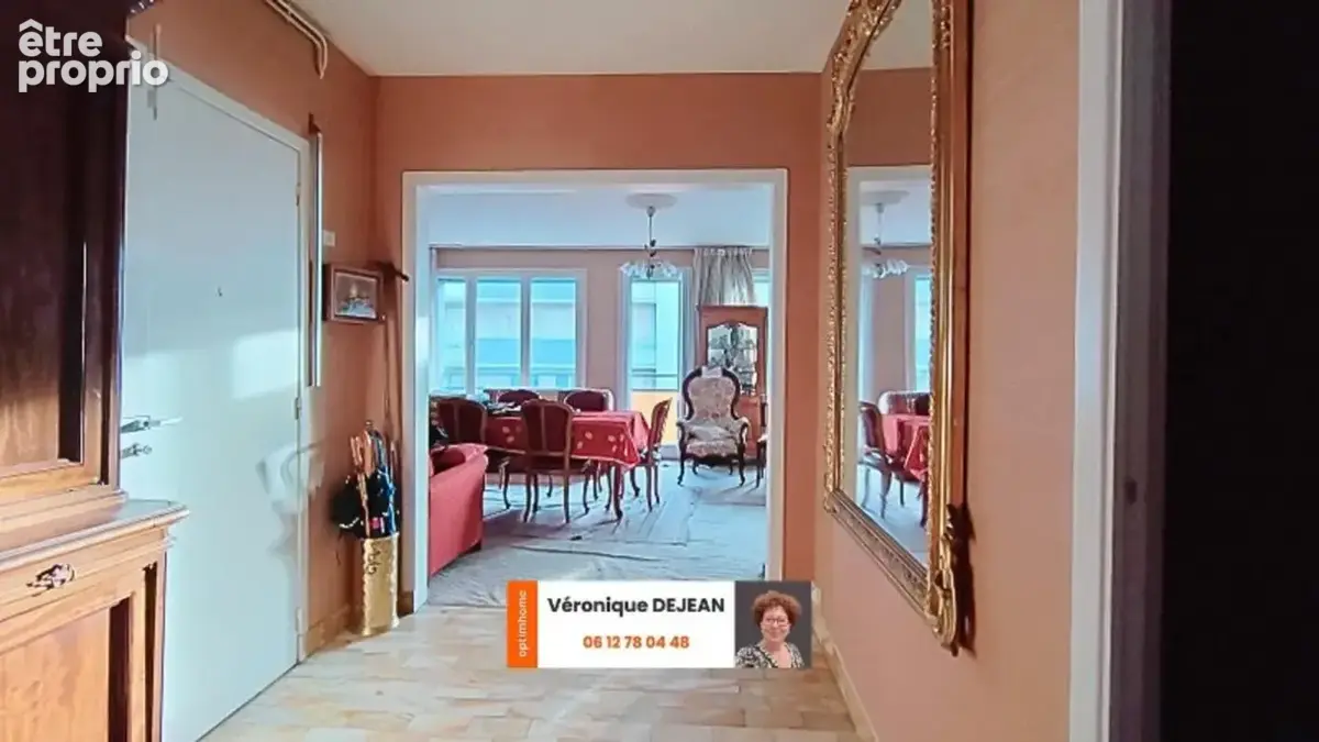 Appartement T4–102 m²–3 parkings, balcon,ascenseur-Centre-ville Clermont-Ferrand (63)-Profession libérale - photo 4