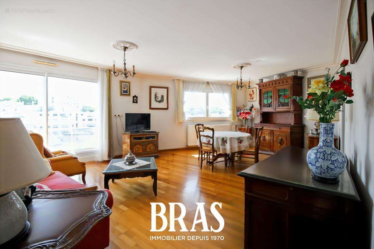 Appartement Vannes 4 pièce(s) 78.21 m2 terrasse balcon dernier étage - photo 5