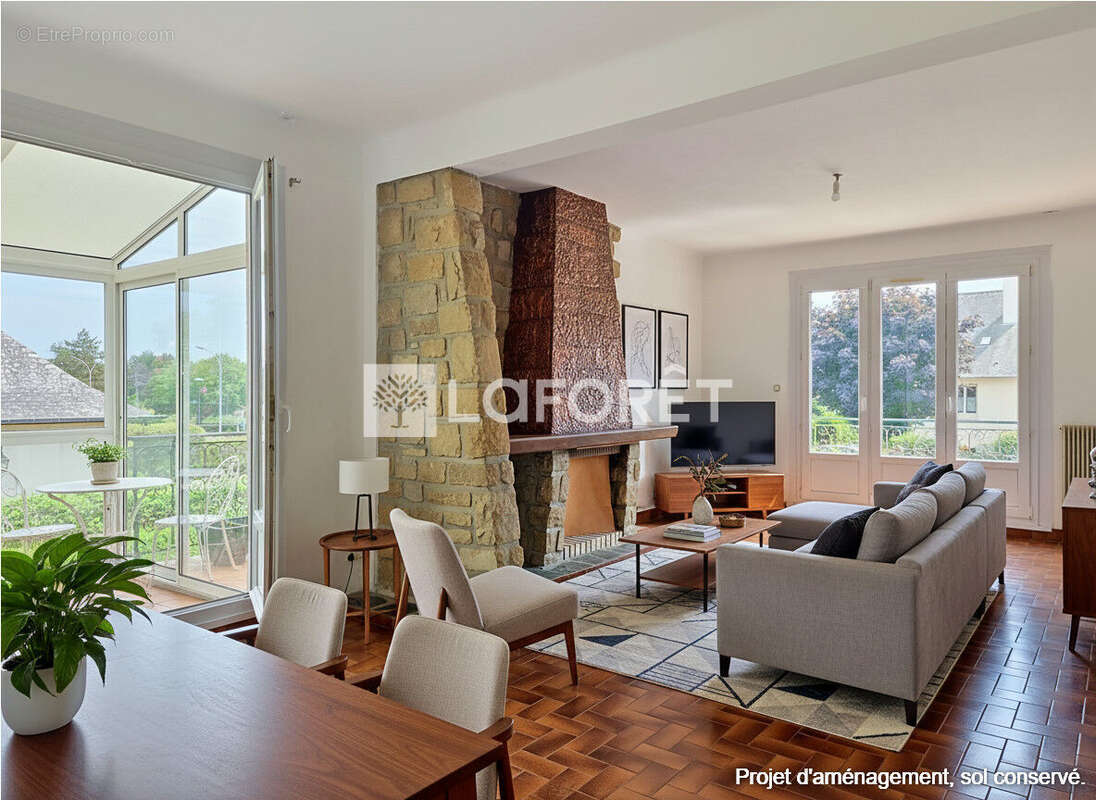 Maison MORDELLES, 3 chambres, 91,50 m2, parcelle 698 m2 - photo 2