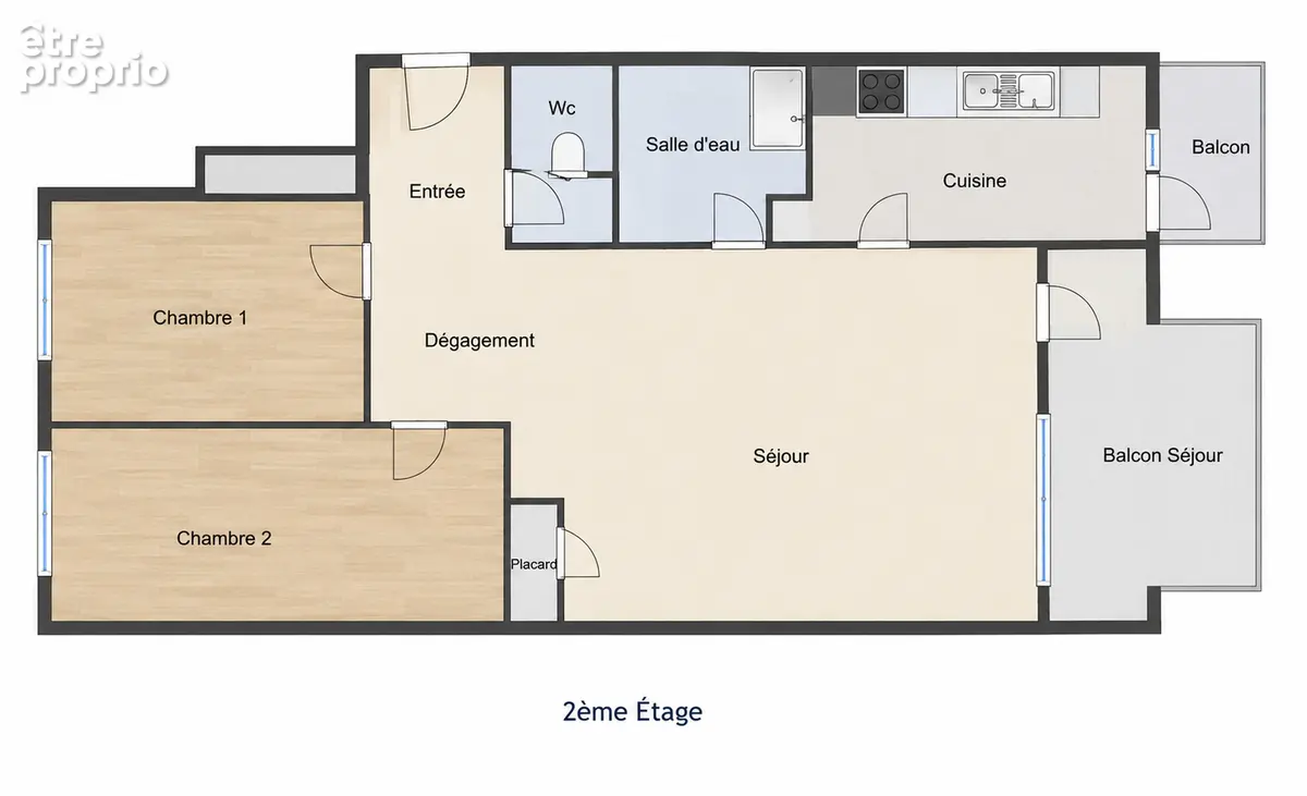 Appartement T3 - 55m2 - Toulouse - photo 14