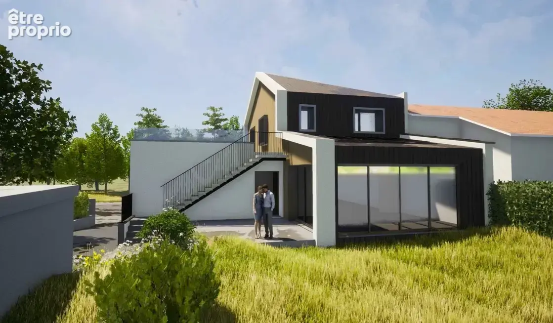 Gros potentiel ! Maison 200m2 à rénover, sur terrain arboré de 1237m2 - photo 4