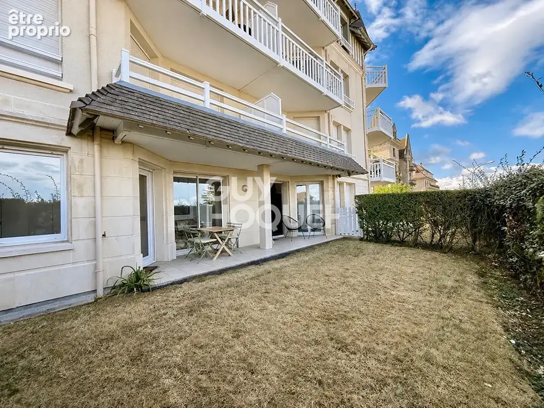 Tourgeville plage - appartement 2/3 pieces en rez de jardin face mer - photo 2