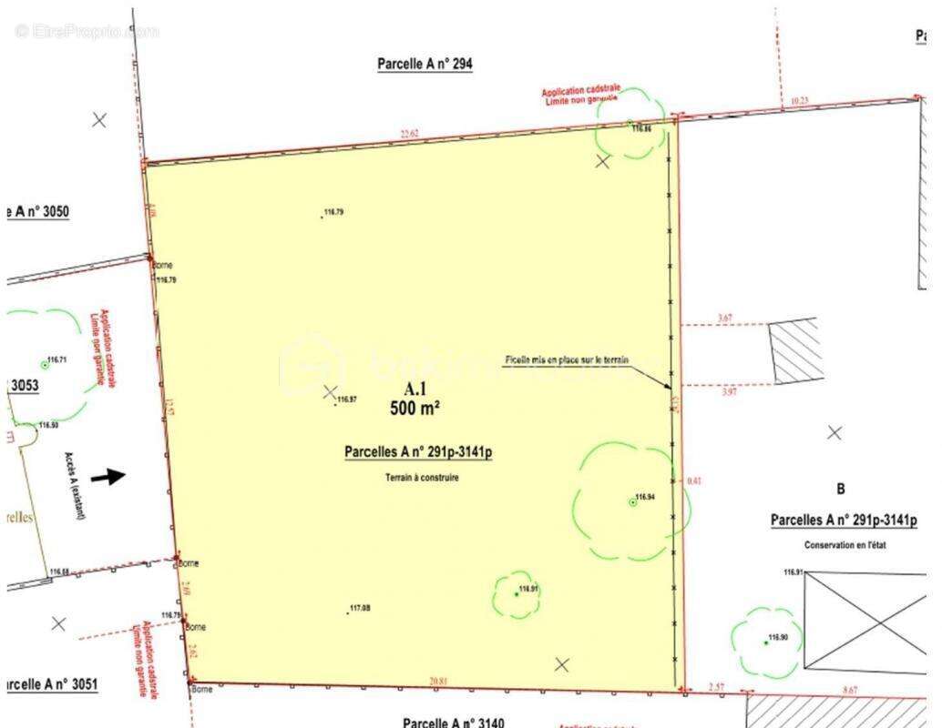 Terrain à COUFOULEUX