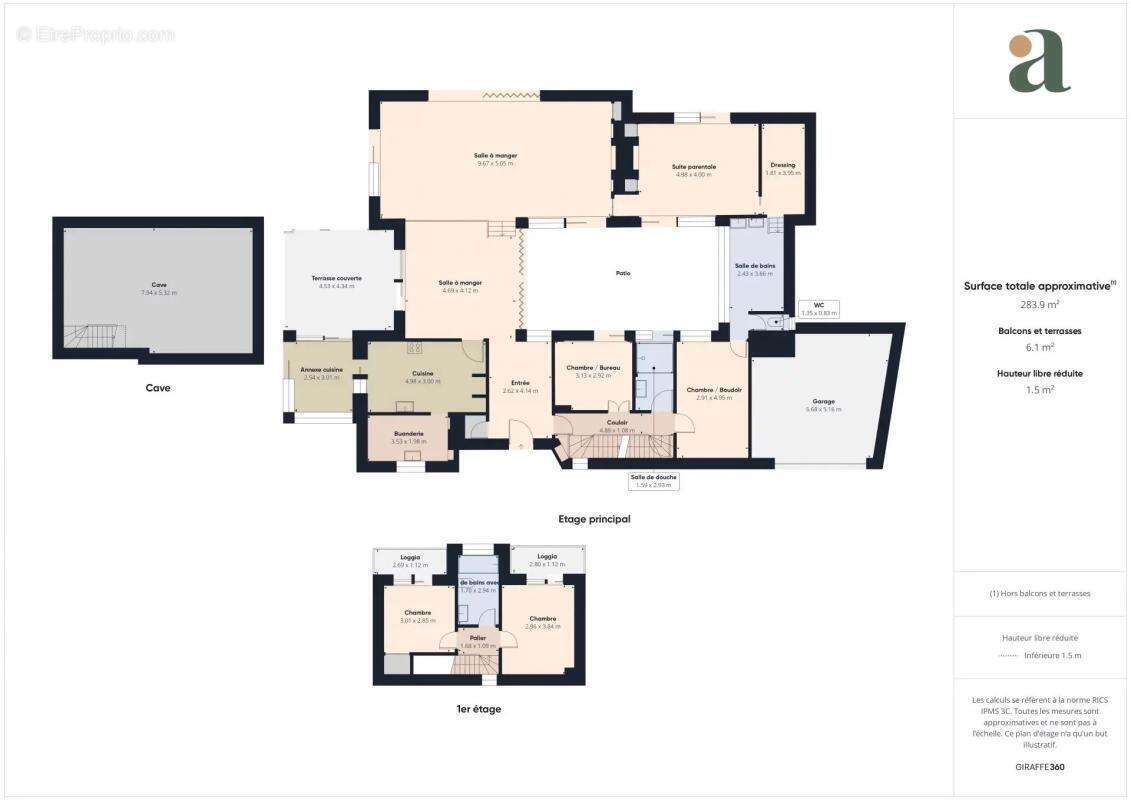 Maison familiale 5 chambres avec piscine et jardin en vente La Colle-sur-Loup (06480) - photo 24