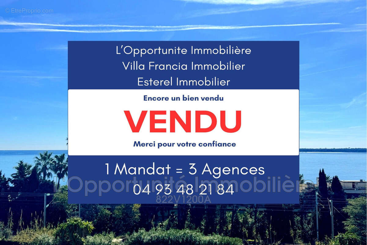 Appartement à CANNES
