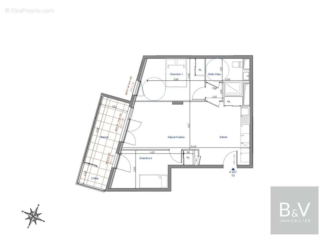 Appartement à MOUGINS