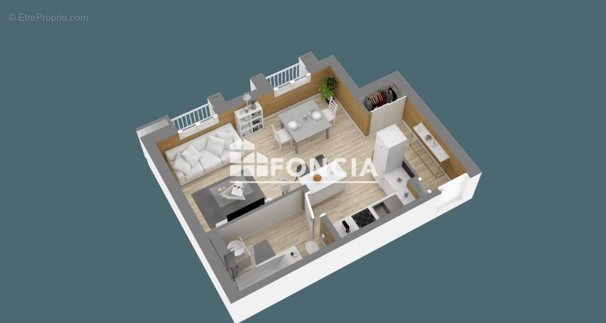 Appartement à DOUVAINE