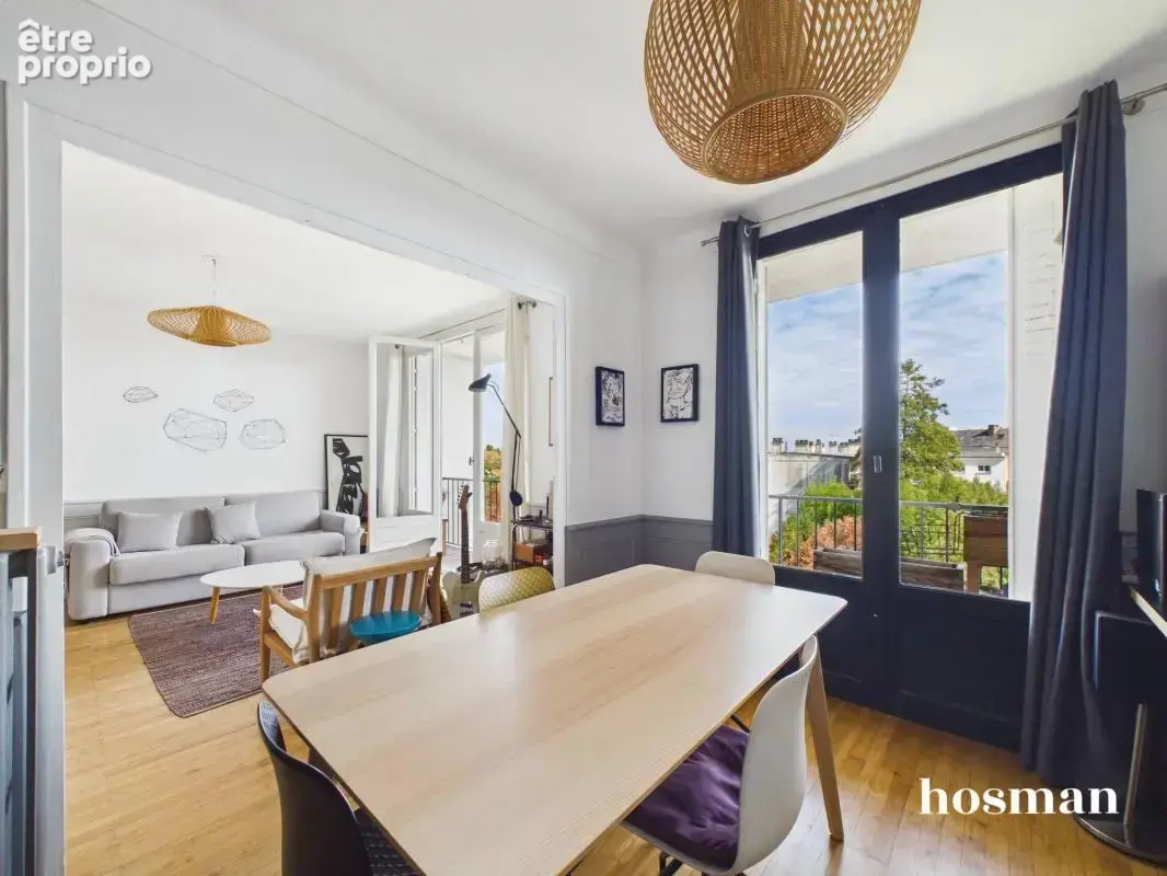 Appartement T3 de 72,59 m2 dernier étage avec balcon et garage - Entre Dalby et Toutes Aides à Nantes - photo 2