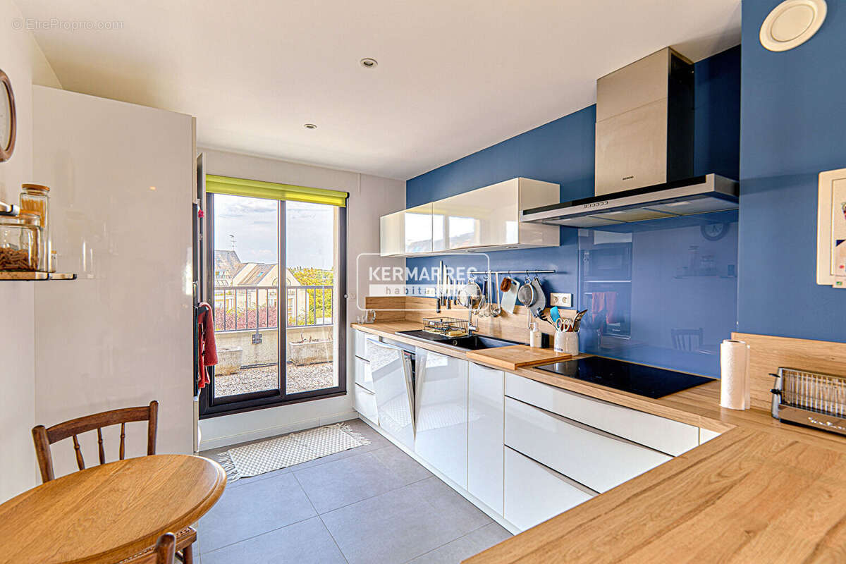 A vendre appartement t5 duplex 130 m² au sol  dernier étage  avec ascenseur residence cesson parc place sevigne - photo 6