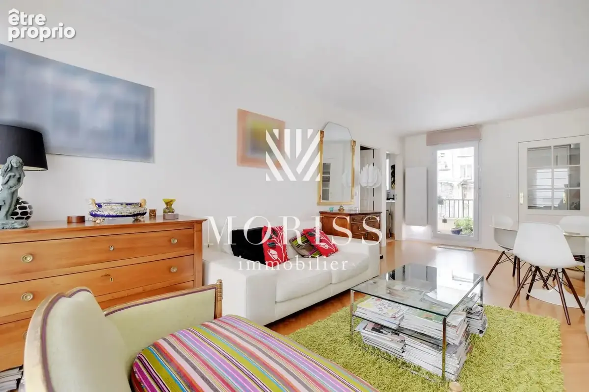 Paris xvii - batignolles - appartement 3 pièces 2 chambres - photo 2