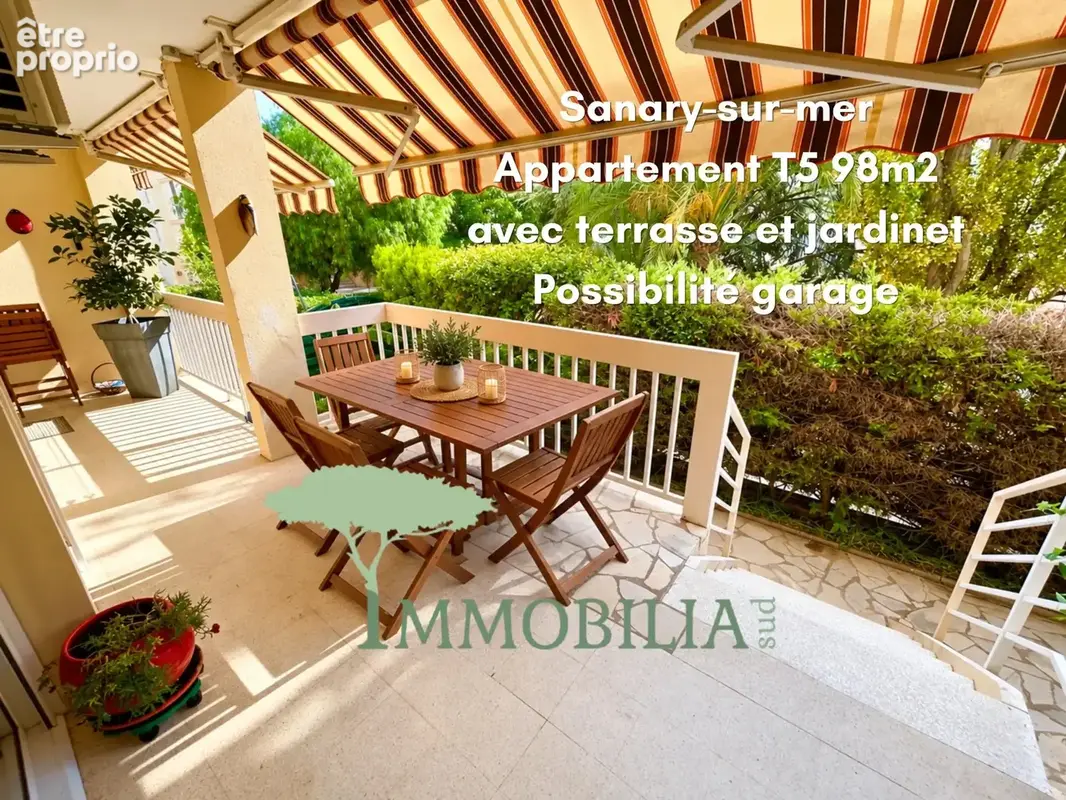 Appartement à SANARY-SUR-MER
