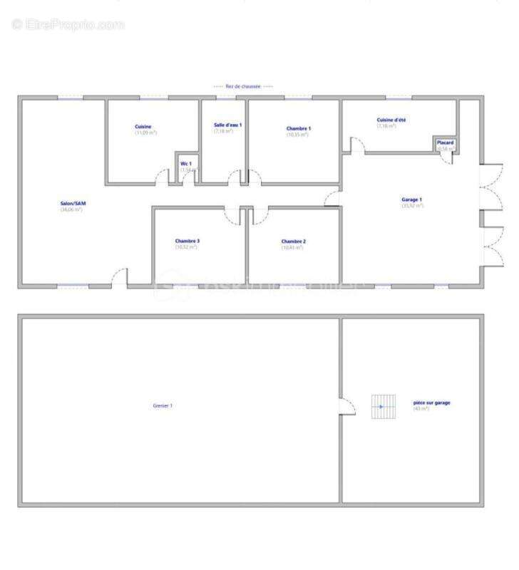 Maison de plain-pied sur terrain clos de 768 m² - photo 9