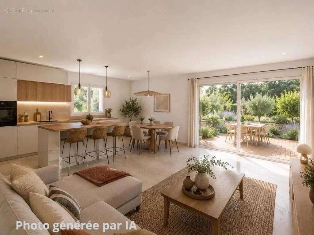 Villa de type 4 neuve sur 2544m² de terrain clos à Saint-Maximin - photo 3