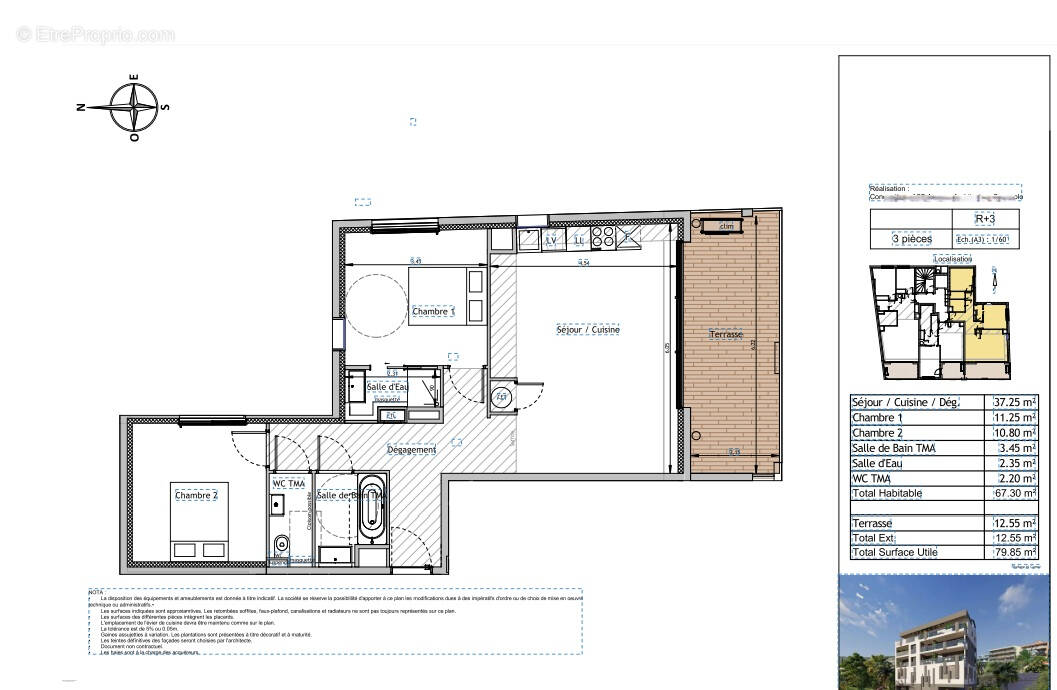 Appartement à ANTIBES