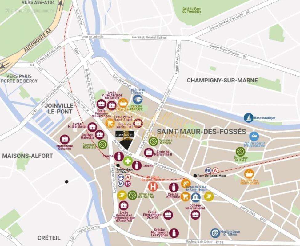 Appartement à SAINT-MAUR-DES-FOSSES