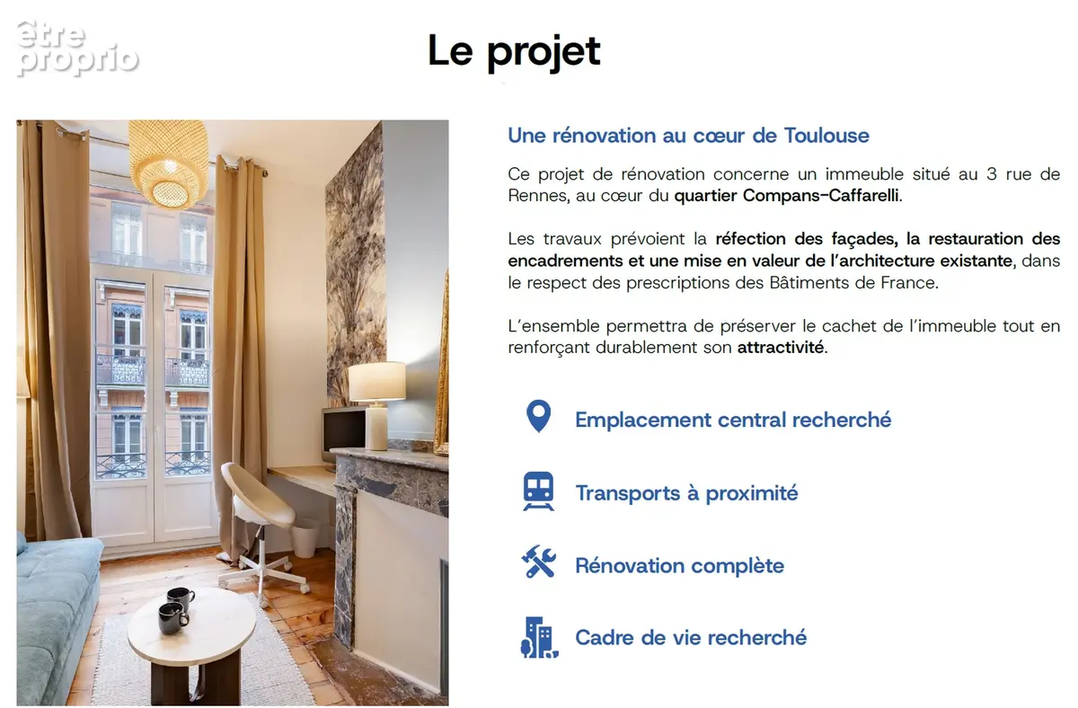 STUDIO sur Toulouse de 23 m² quartier COMPANS-CAFFARELLI ! - photo 5