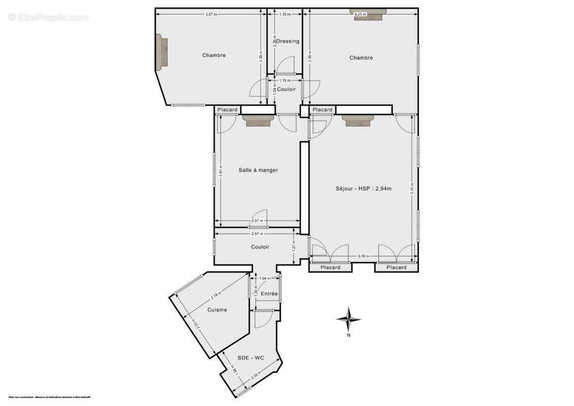 Appartement à PARIS-10E