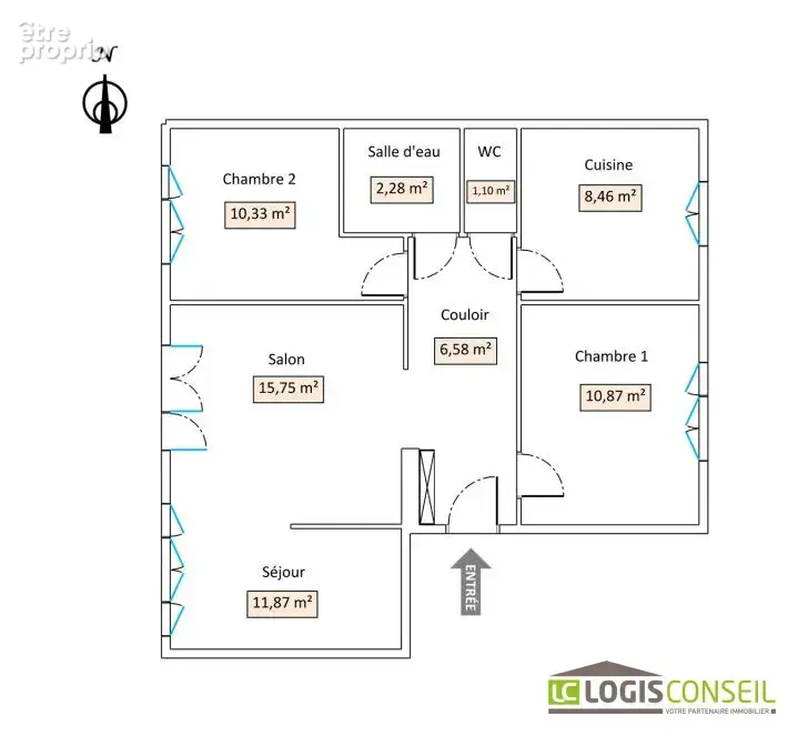 Appartement 4 pièces 67 m² à vendre à Chatillon (92320) - photo 8