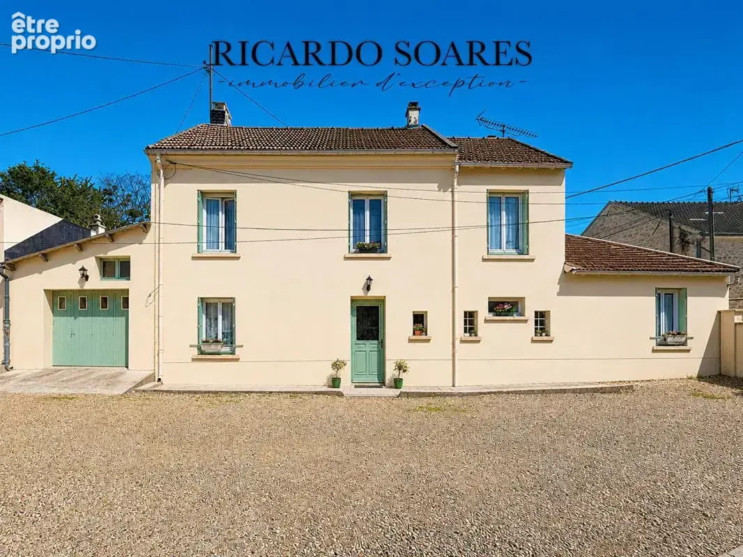 Vemars 95470 - maison de caractère 115m2 au sol / 3 chambres / garage 50m2 / magnifique jardin / cave - photo 18