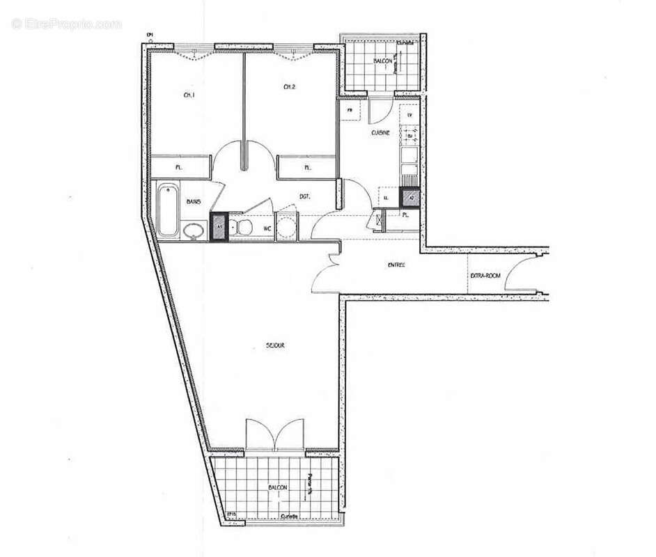 Appartement à PONT-DE-CHERUY