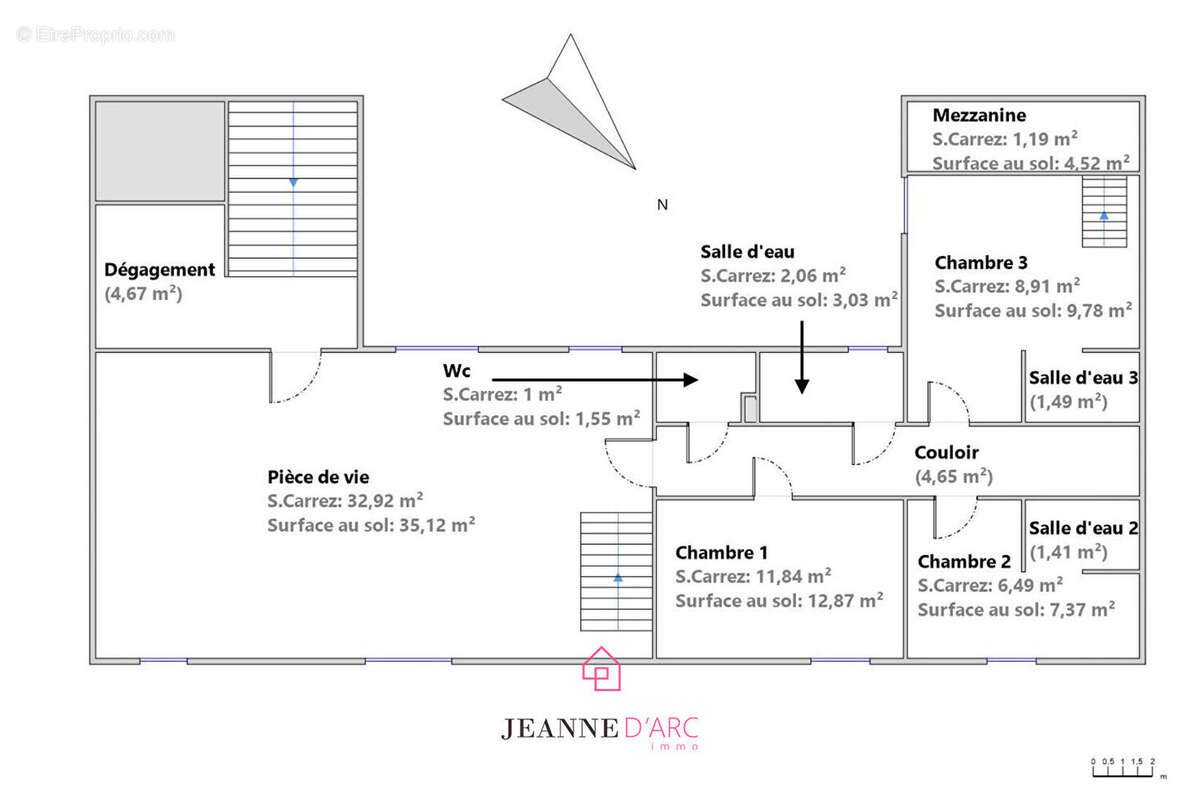 Joli Duplex T6/7 Hyper Centre - Rue Cauchoise - photo 16
