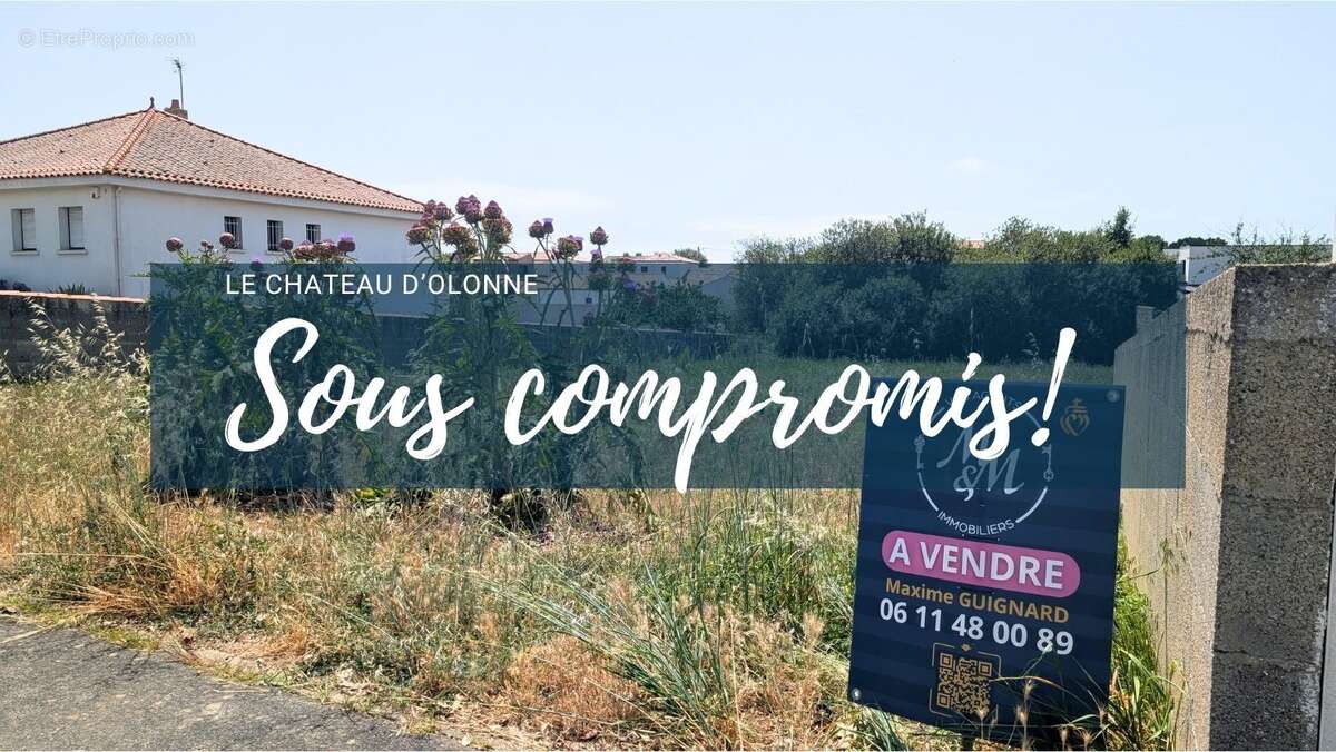 Terrain à LES SABLES-D&#039;OLONNE
