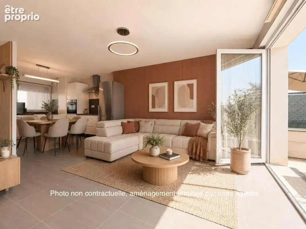 Appartement T3 de 2019 avec terrasse, jardin et 2 stationnements – Gevrey-Chambertin - photo 3