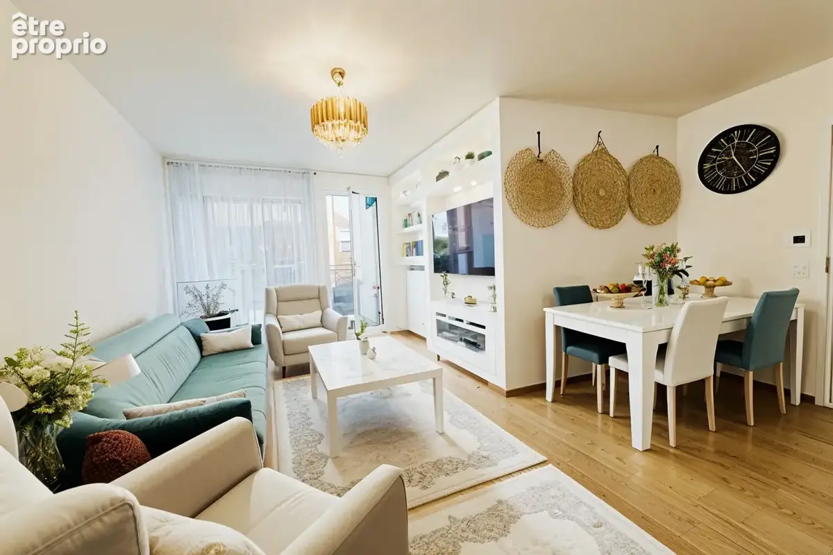 Bondy (93140) ? f3 de 64 m² avec balcon & parking ? résidence 2017 - photo 2