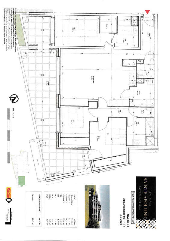 Appartement à SAINT-ALBAN-LEYSSE