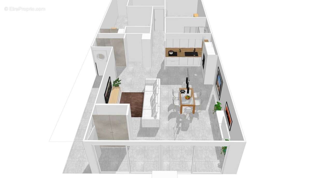 Appartement à SAINT-PAUL-SUR-SAVE