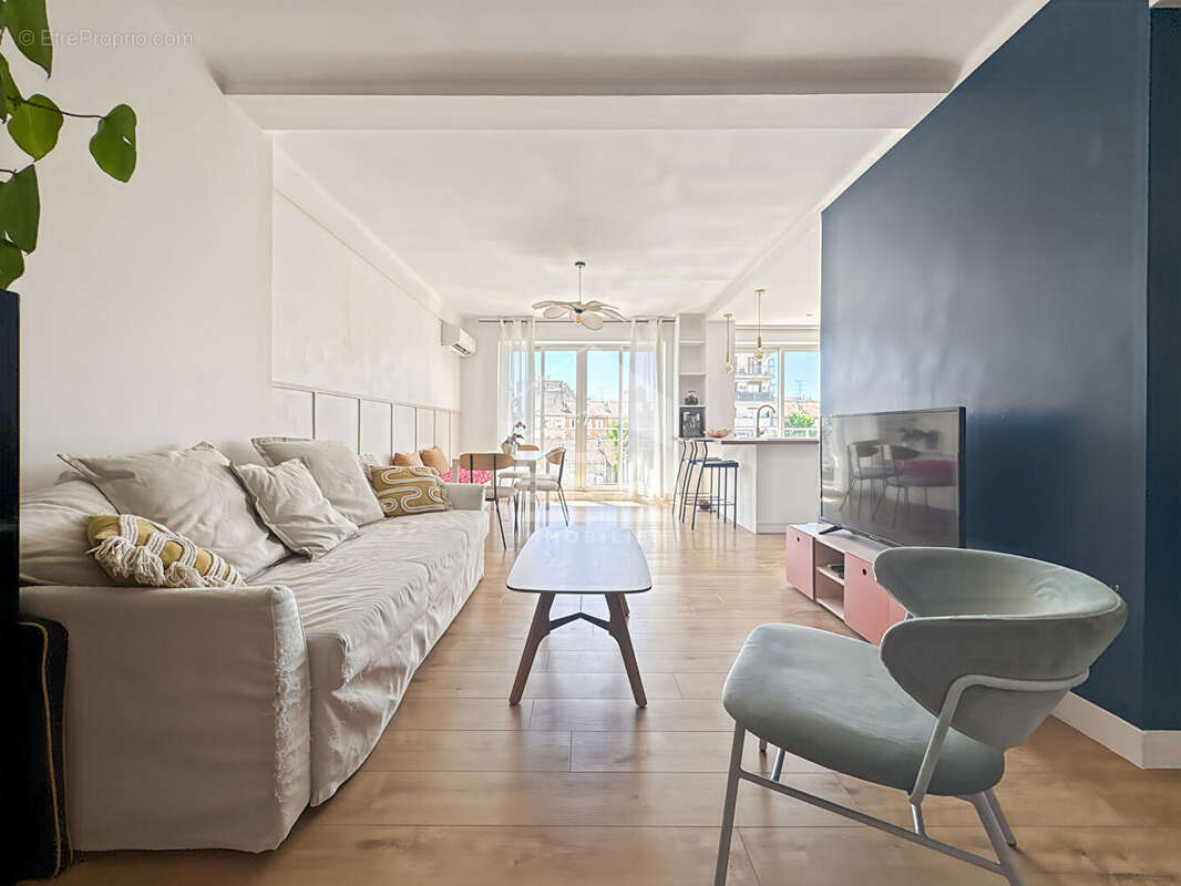 Appartement 62m² à marseille 4e arrondissement - photo 2
