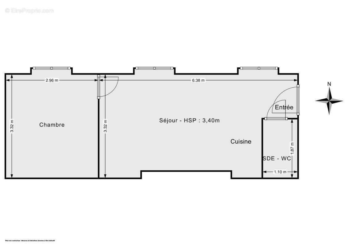 Appartement 2 pièces de 30 m² - Rue Montmartre, Paris - photo 13