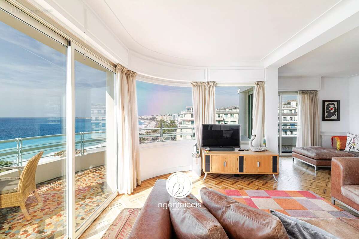 Nice // promenade des anglais : penthouse / dernier étage / vue mer panoramique / toit-terrasse / garage - photo 9
