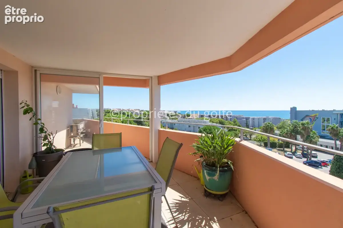 Sète-plages, dernier étage avec vue mer panoramique, - photo 4