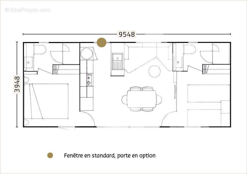 Maison Saint Raphael 3 pièce(s) 36 m2-VUE MER PANORAMIQUE - photo 6